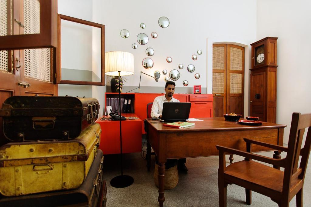Villa Shanti - Heritage Hotel For Foodies Пондичерри Экстерьер фото